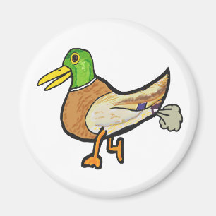 Íman Pato de Fartura Engraçado