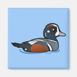 Íman Pato do Harlequin de Birdorable
