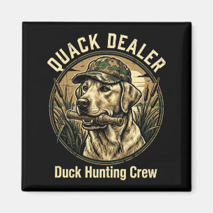 Íman Pato Engraçado Caçador de Patos Labrador Retriever