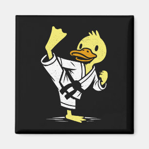 Íman Pato Engraçado Karate Martial Arts Memes Co. Duck 