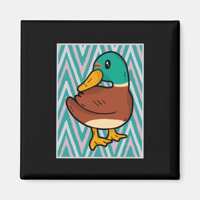 Íman Pato Fofo  (Frente)