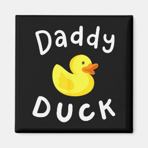 Íman Pato Pai Aniversário Pato de Borracha Amante Famíl