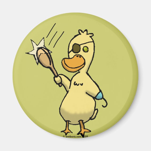 Íman Pato Pirata (Frente)