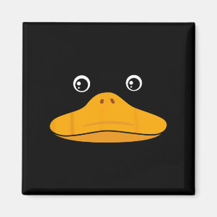 Íman Pato Rosto Costume Fácil Presente no Dia das Bruxa