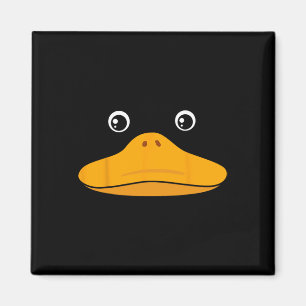 Íman Pato Rosto Costume Fácil Presente no Dia das Bruxa