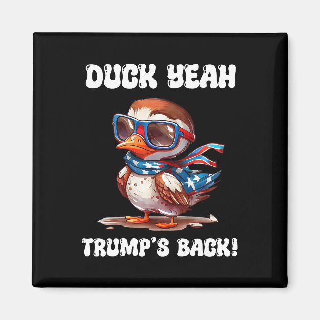 Íman Pato Sim Trump É Ck 47º Presidente  (Frente)
