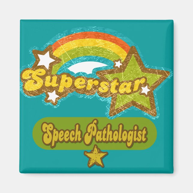 Íman Patologista de Discurso Superstar (Frente)