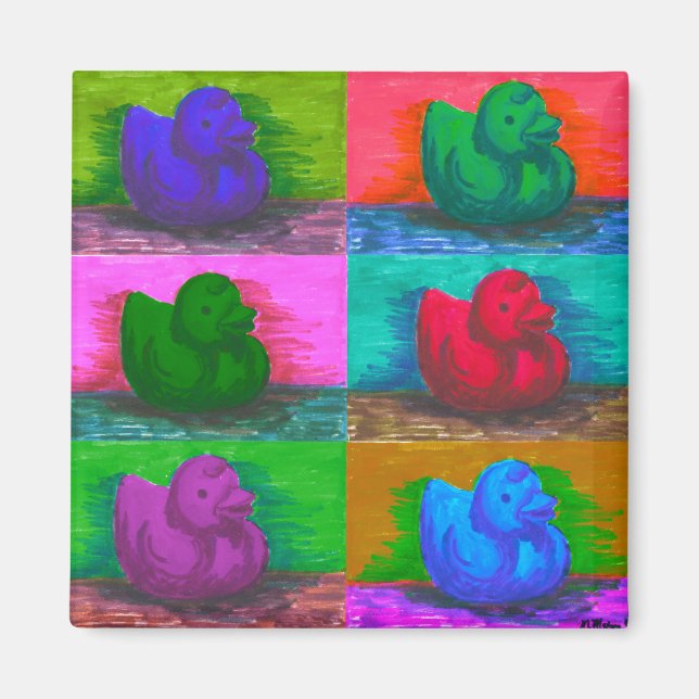 Íman Patos de borracha (Frente)