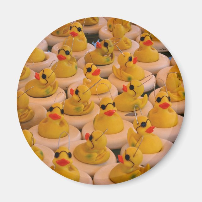 Íman Patos de Borracha Amarelos  (Frente)