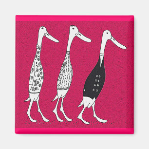 Íman Patos vestidos