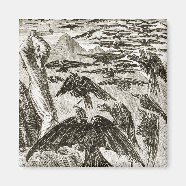 Íman Patrick e os pássaros demônios, de "As Trias T (Frente)