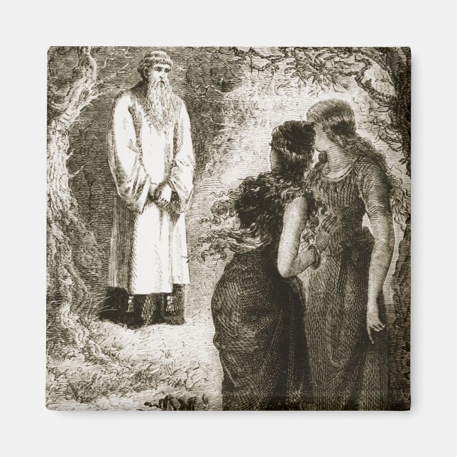 Íman Patrick encontrou-se com virgens na madeira de Foc (Frente)