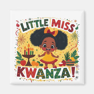 Íman Patrimônio Afro Americano Kwanaz da Menina Kwanza