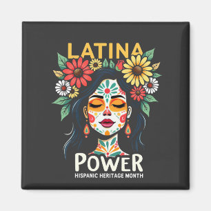 Íman Patrimônio hispânico de Latina Power Mês