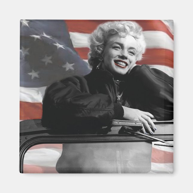 Íman Patriotic Marilyn (Frente)