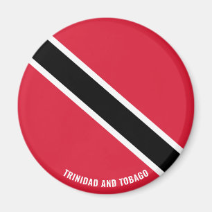 Íman Patriótico Armado da Bandeira de Trinidad e Tobag