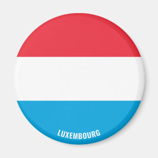 Íman Patriótico de encantamento do pavilhão luxemburguê