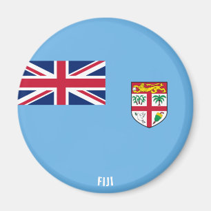 Íman Patriótico de encantamento do Sinalizador Fiji