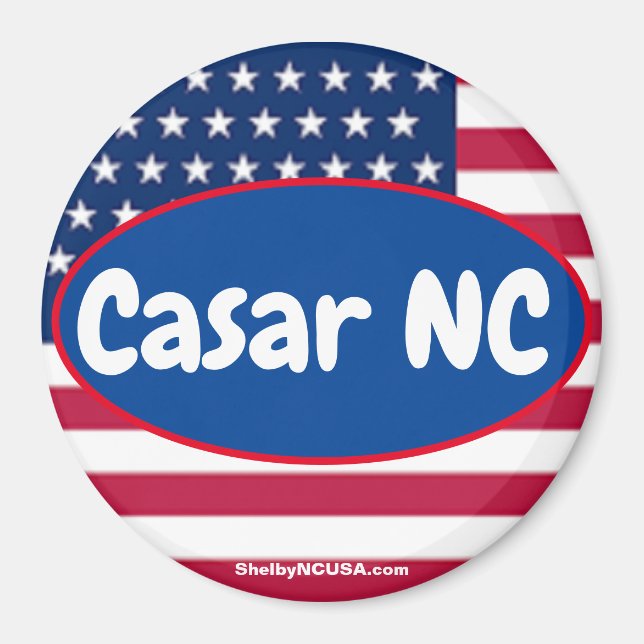 Íman Patriótico do Casar NC (Frente)