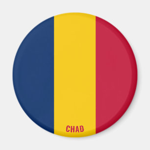 Íman Patriótico do Chad Flag Charming