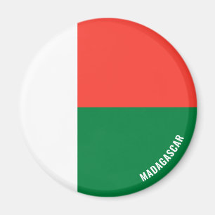 Íman Patriótico encantador da bandeira de Madagáscar