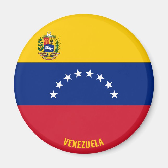 Íman Patriótico encantador da Venezuela (Frente)