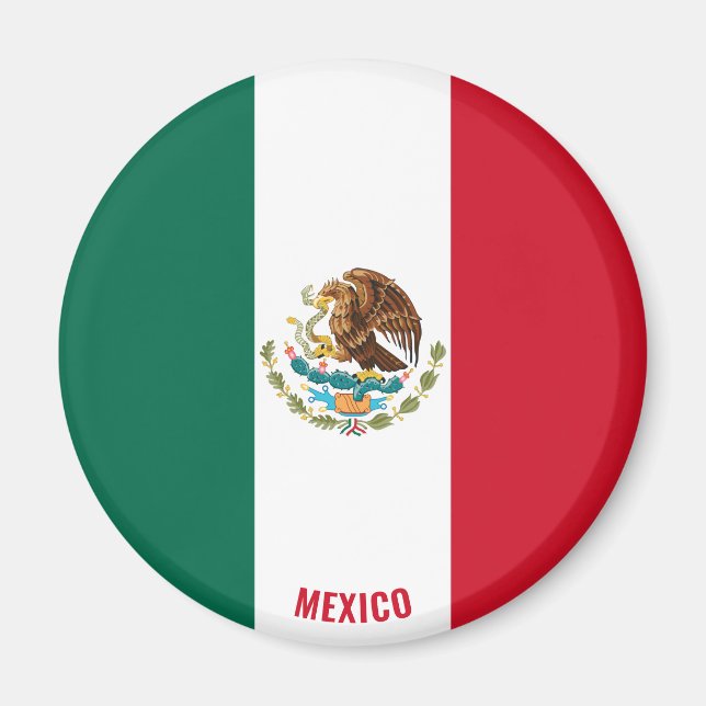 Íman Patriótico encantador do México (Frente)