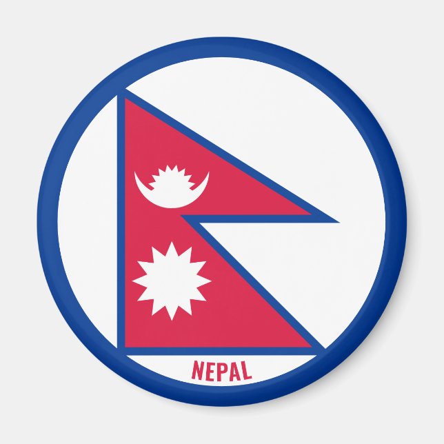Íman Patriótico encantador do Nepal (Frente)