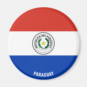 Íman Patriótico Encantador do Paraguai