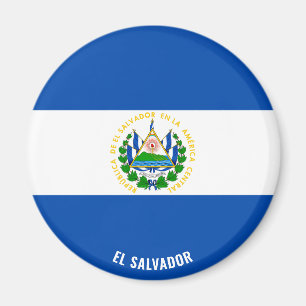 Íman Patriótico encantador do Sinalizador El Salvador