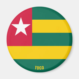 Íman Patriótico encantador do Togo Flag