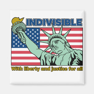 Íman Patriótico-Indivisivel-Liberdade e Justiça para To