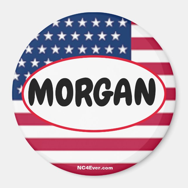 Íman Patriótico MORGAN (Frente)