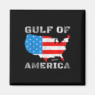 Íman Patriótico Oficial Da América Do Golfo Pro-Trump D