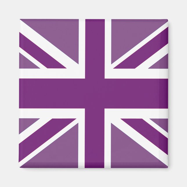 Íman Patriótico União Britânica Jack Flag (Frente)