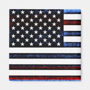 Íman Patriotismo Americano de Bandeira Americano