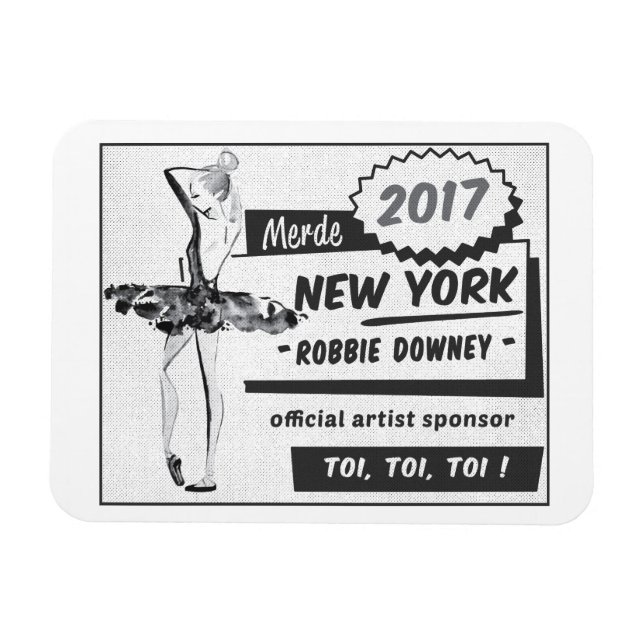 Íman Patrocinador Oficial 2017 - Magnet (Horizontal)