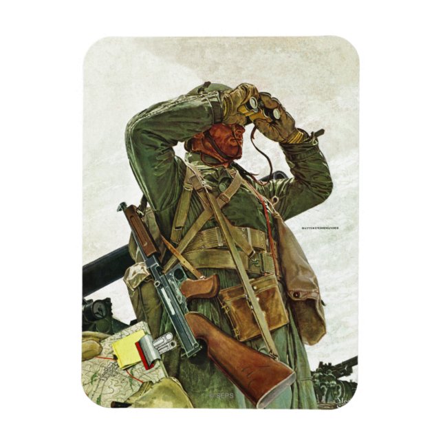 Íman Patrulha de Tanque (Vertical)