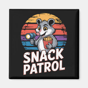 Íman Patrulha Possum Snacks Com Lâmpada De Lâmpada E Ch