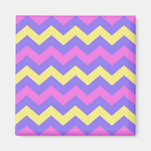 Íman Patrulha Zigzag (geel, paars en roze)