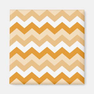 Íman Patrulha Zigzag (Oranje en wit)