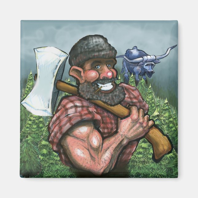 Íman Paul Bunyan (Frente)