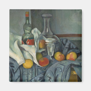 Íman Paul Cezanne a garrafa do Peppermint, 1893-95