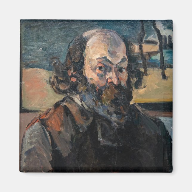 Íman Paul Cezanne - Autorretrato (Frente)
