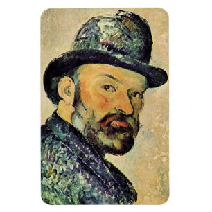 Íman Paul Cezanne, autorretrato,