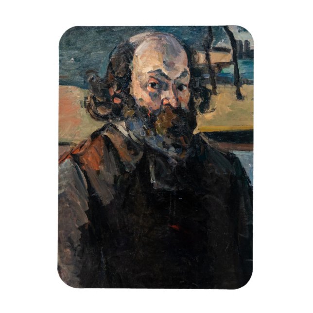 Íman Paul Cezanne - Autorretrato (Vertical)