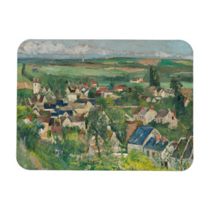 Íman Paul Cezanne - Auvers, Vista Panorâmica