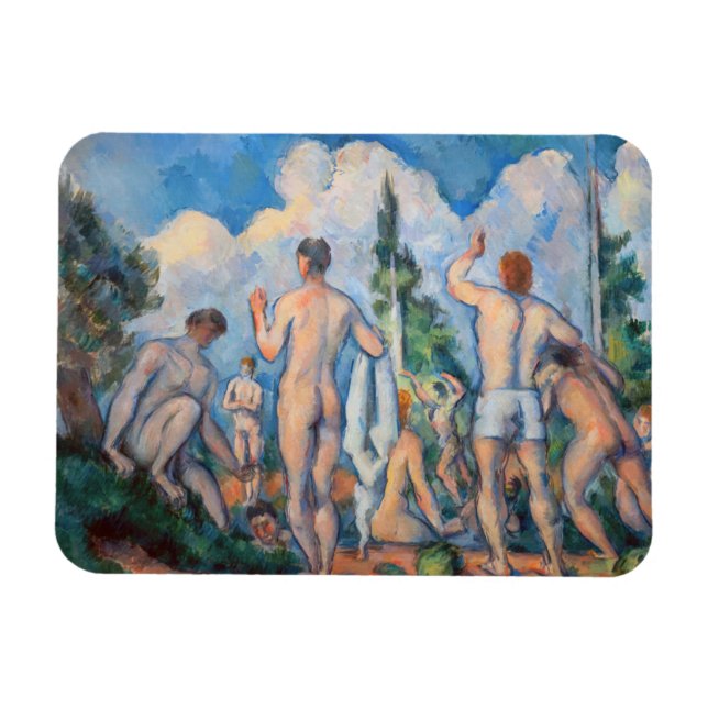 Íman Paul Cezanne - Banhistas (Horizontal)