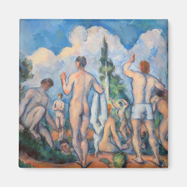 Íman Paul Cezanne - Bathers (Frente)