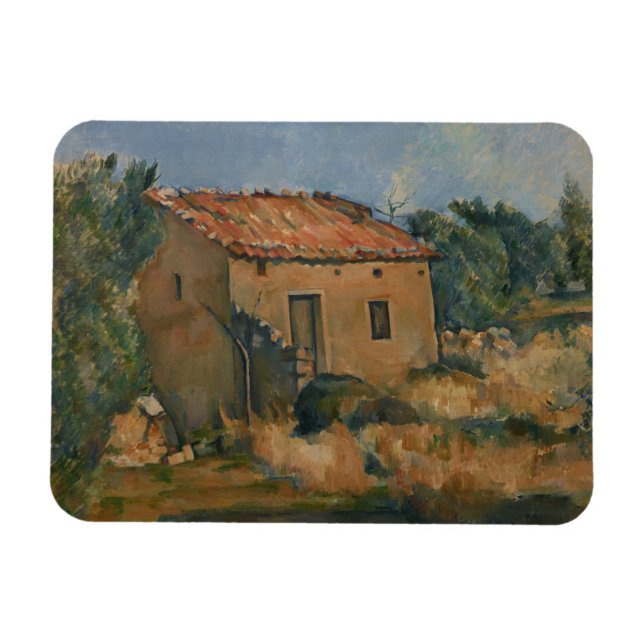 Íman Paul Cezanne - Casa Abandonada (Horizontal)
